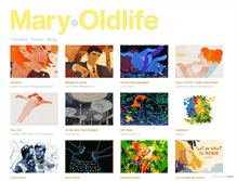 Tablet Screenshot of mary-oldlife.com